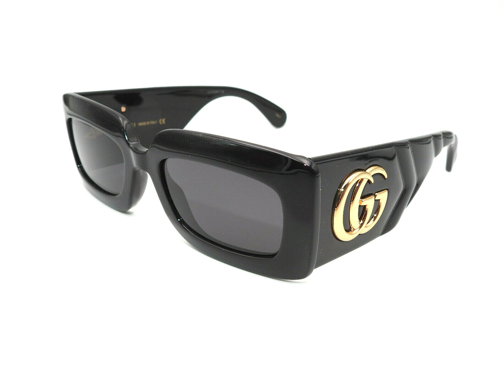 gucci black rectangular glasses