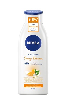 NIVEA Orange Blossom Moisturizing Body Lotion 400ml-14 oz