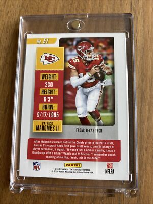 rare patrick mahomes rookie card Amazon.com: Moptrek Mahomes RC Rare CRACKED ICE GOLD #15 ROOKIE GEMS ROOKIE  CARD CHIEFS : Collectibles & Fine Art main image 1