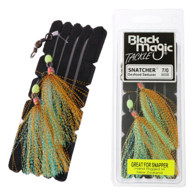 Black Magic Snatcher Seafood Seducer Flasher Rig 7/0 | eBay