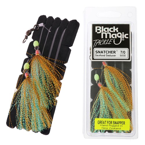Black Magic Snatcher Seafood Seducer Flasher Rig 7/0 | eBay