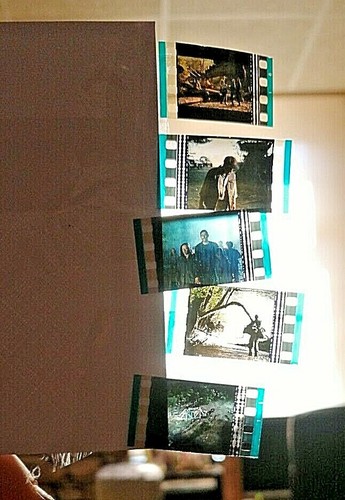 the lost world 35mm set of five film cells rare stegosaurus family jurassic park - Picture 4 of 4