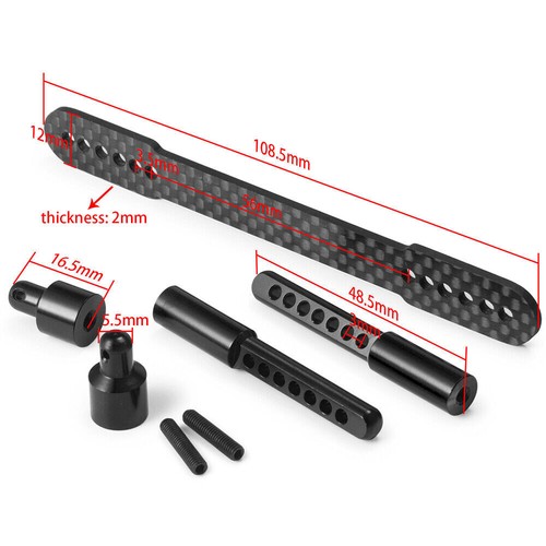 Alloy Front/Rear Post Mounts for 1/10 Axial SCX10 II 90046 RC Rock Crawler Parts - Picture 12 of 40