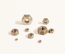 BA Steel Hexagon Nuts 2BA 3BA 4BA 5BA 6BA 7BA 8BA 10BA 12BA 14BA (Qty 50)