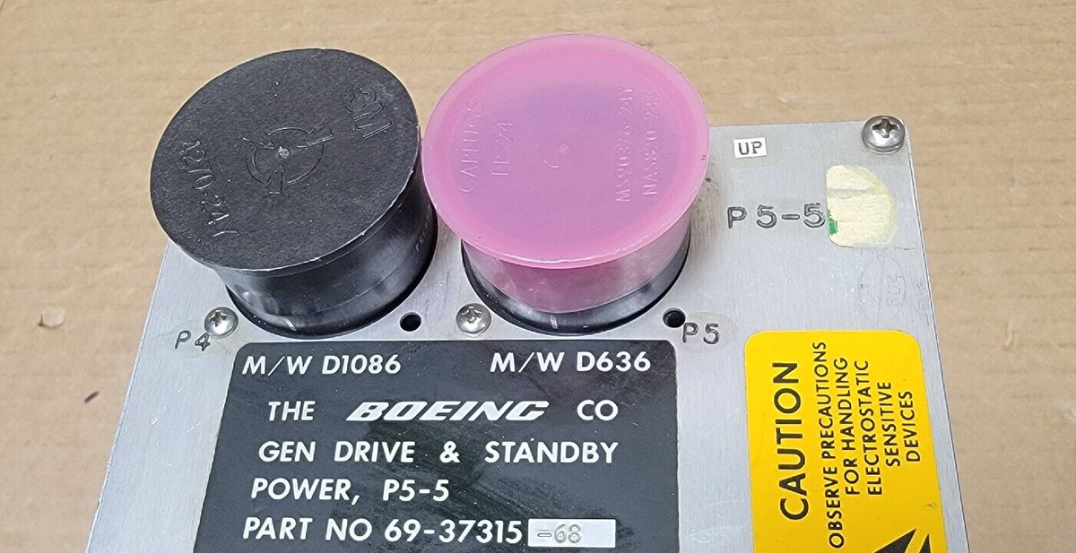 Gen Drive & Standby Power , P5-5 Boeing 737 Part No:-69