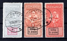 Romania 9Th Army 30B-5L Set Used (BA4251)