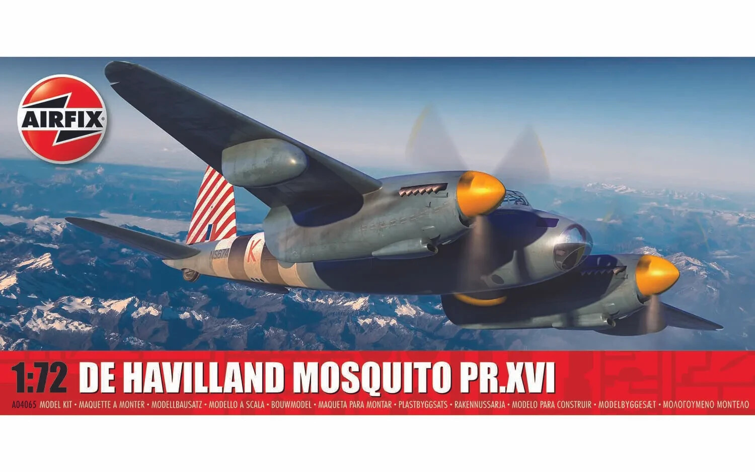 Maquette haute précision De Havilland Mosquito PR.XVI Airfix 1/72