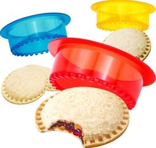 Cortador y sellador de sándwiches paquete de 5 sandwichera incrustables para niños nuevo