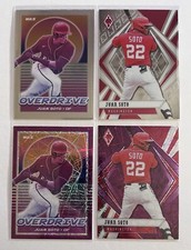 Juan Soto 2021 Chronicles Overdrive Purple Velocity Parallel Phoenix Nationals