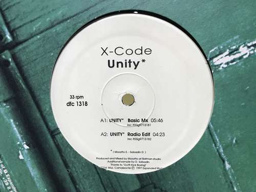 X-Code - Unity 12" Vinyl Schallplatte 104989 - Bild 1 von 2