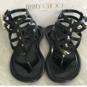 jimmy choo jelly sandals