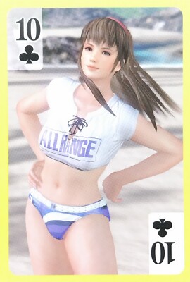 Hitomi Dead or Alive Xtreme 3 Playing Card Game Koei Tecmo Japanese Clover 10