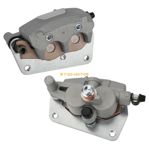 Front Brake Calipers & Pads for Yamaha YFZ450 YFZ450R YFZ450X 2004-2024 - Picture 6 of 12