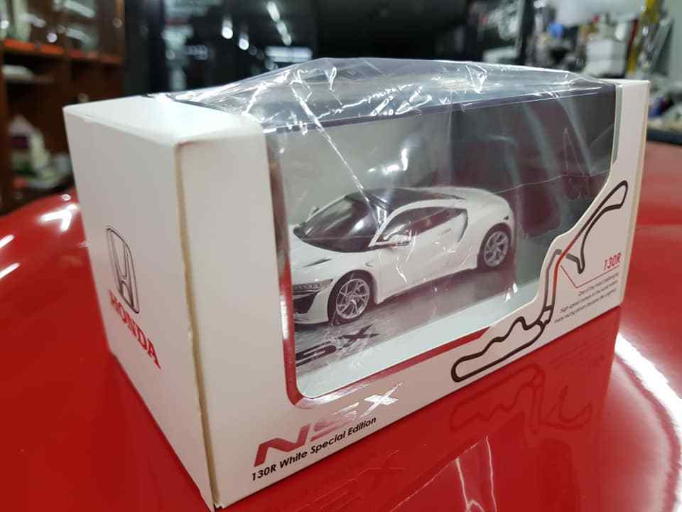 【新品同様美品】400台限定 Honda NSX 130R ホワイト Rare!! 400 units only] NSX 1/43 Display Model 130R White