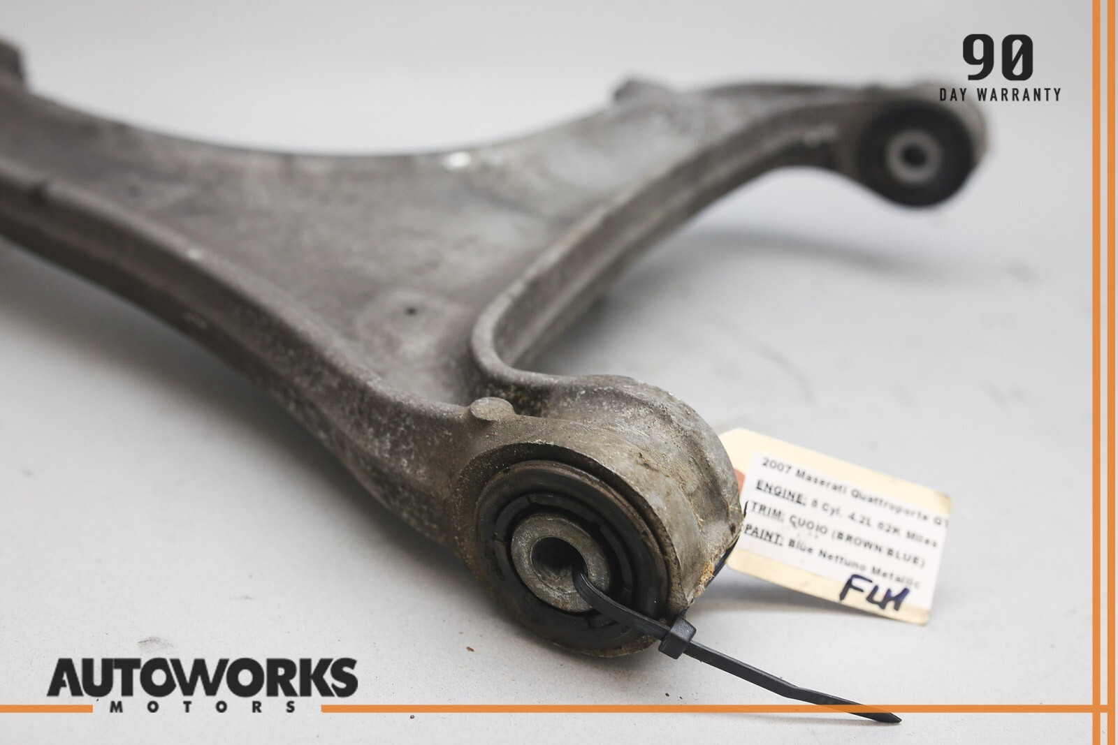 03-10 Maserati Quattroporte M139 Rear Left Side Top Lower Control Arm OEM