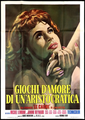 LOVE GAMES OF AN ARISTOCRATIC MOVIE POSTER 1973 MOVIE POSTER 4F