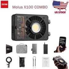 zhiyun X100 Combo 100W Pocket Bi-Color LED Video Light Reflector Bowens Adapter