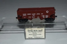 N Scale Kadee 56130 Westmoreland Coal 33' Twin Bay Hopper 926 C47269