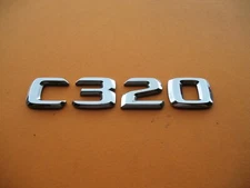 98 99 00 01 02 03 04 05 06 07 MERCEDES C230 C320 REAR EMBLEM LOGO BADGE A33659
