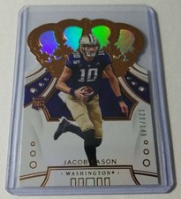 2020 Chronicles Draft Picks JACOB EASON Crown Royale Rookie Holo #/149 Seahawks 