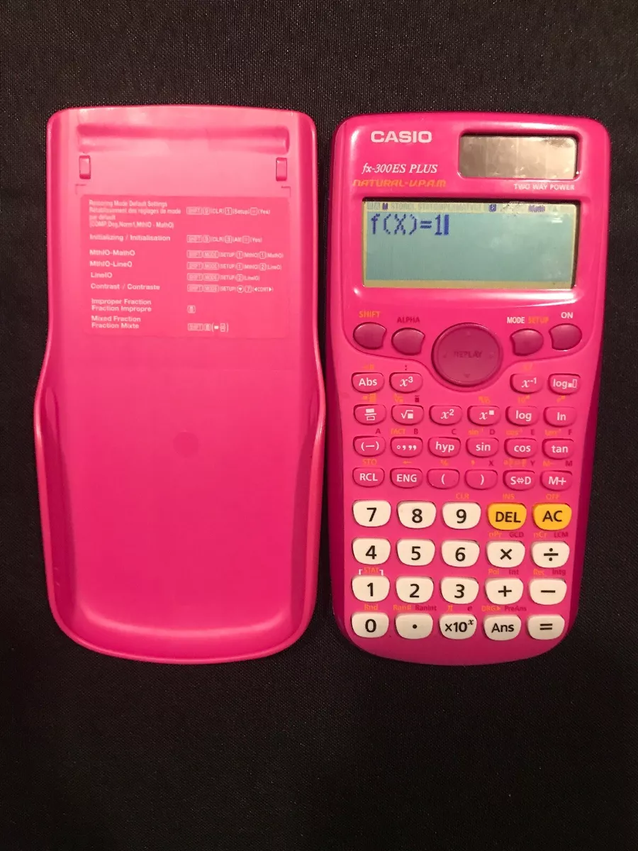 Casio calculator fx300es plus sale
