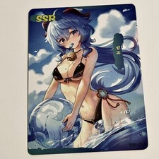 Ganyu Genshin Impact SSR SSR-012 Pink Beauties 2 Goddess Story Anime Card