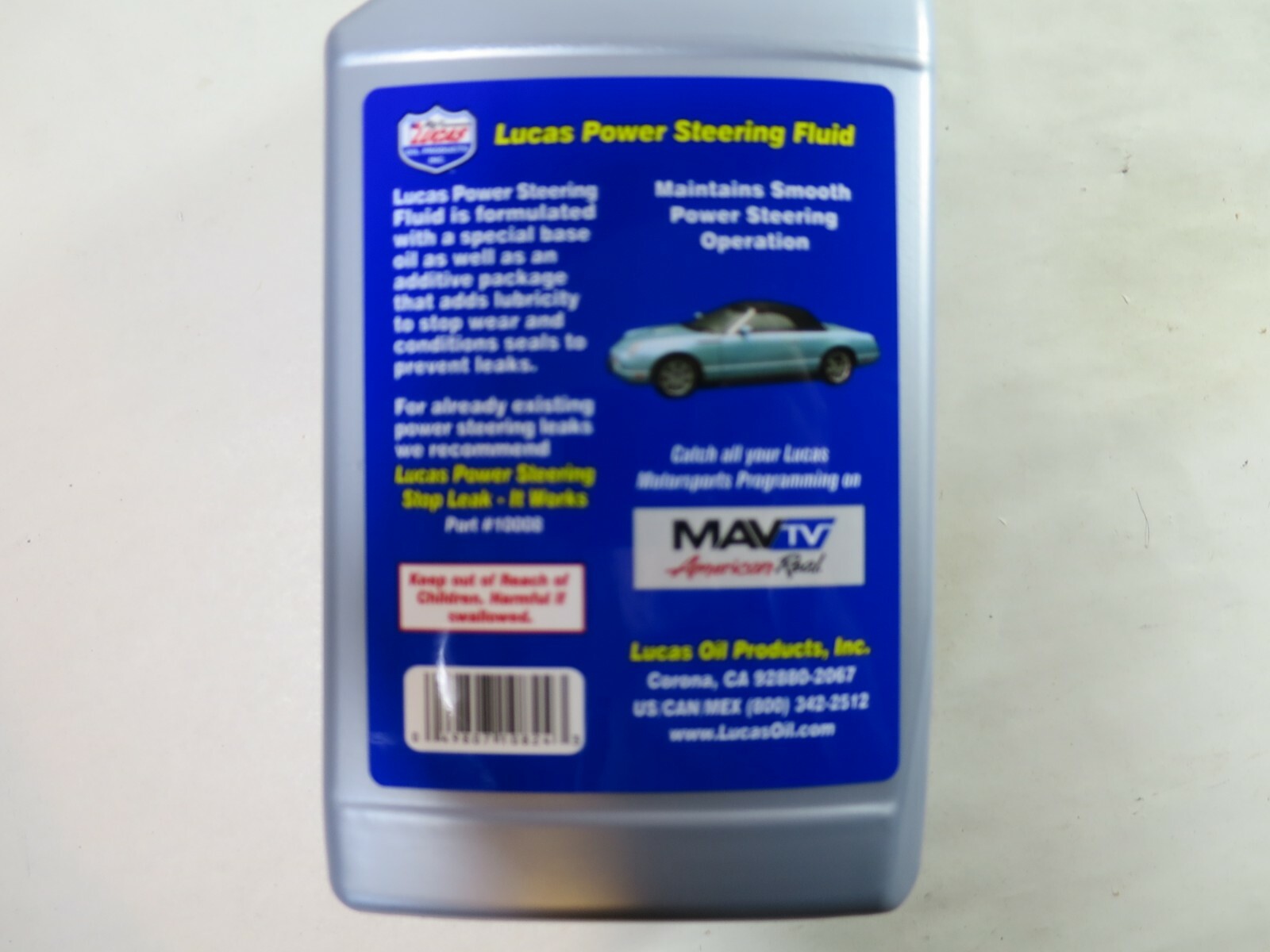 Lucas 10824 Power Steering Fluid 1-Qt