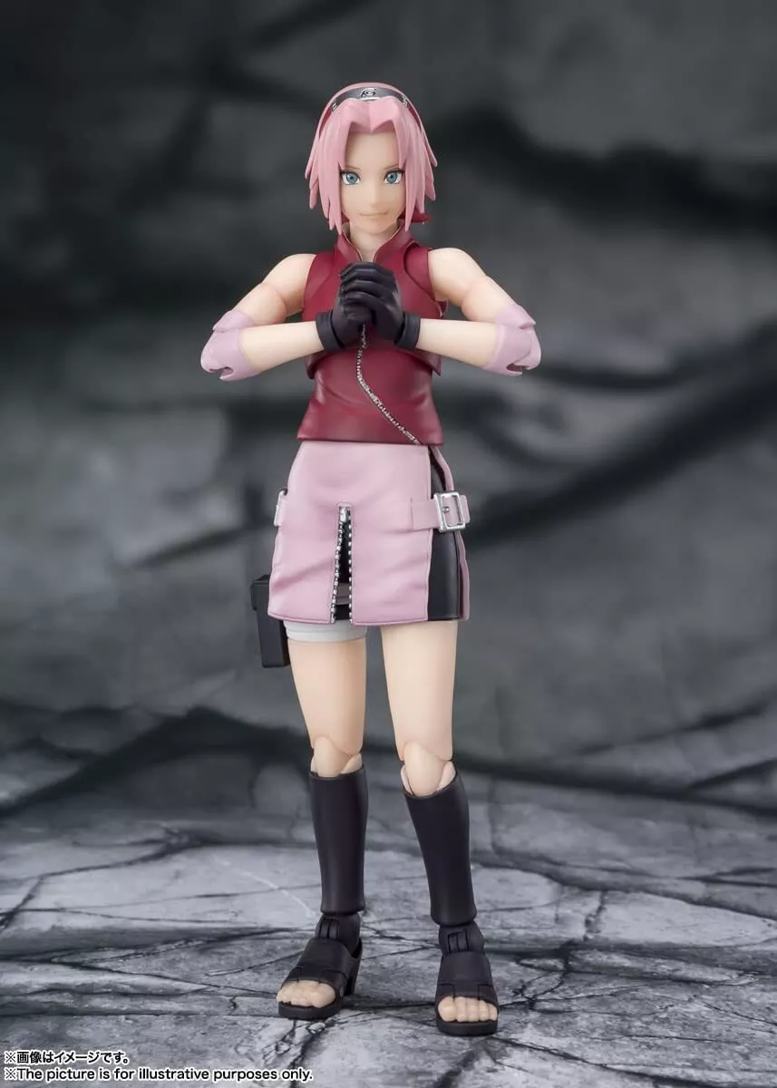 Bandai S.H.Figuarts Naruto Shippuden Sakura Haruno - Action Figure