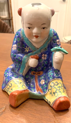 Chinese "Famille Rose Style" Porcelain Figure of Young Buddha Fertility Statue | eBay Chinese "Famille Rose Style" Porcelain Figure of Young Buddha Fertility Statue | eBay