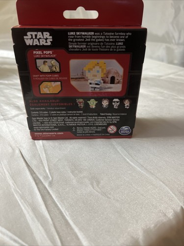 Star Wars Luke Skywalker Pixel Pops NEW SEALED - Picture 3 of 6