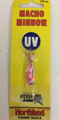 Northland Angelzubehör Macho Elritze Köder Jig 1.8ml MOMUV1-26-UV PNKTIG-SHIP24