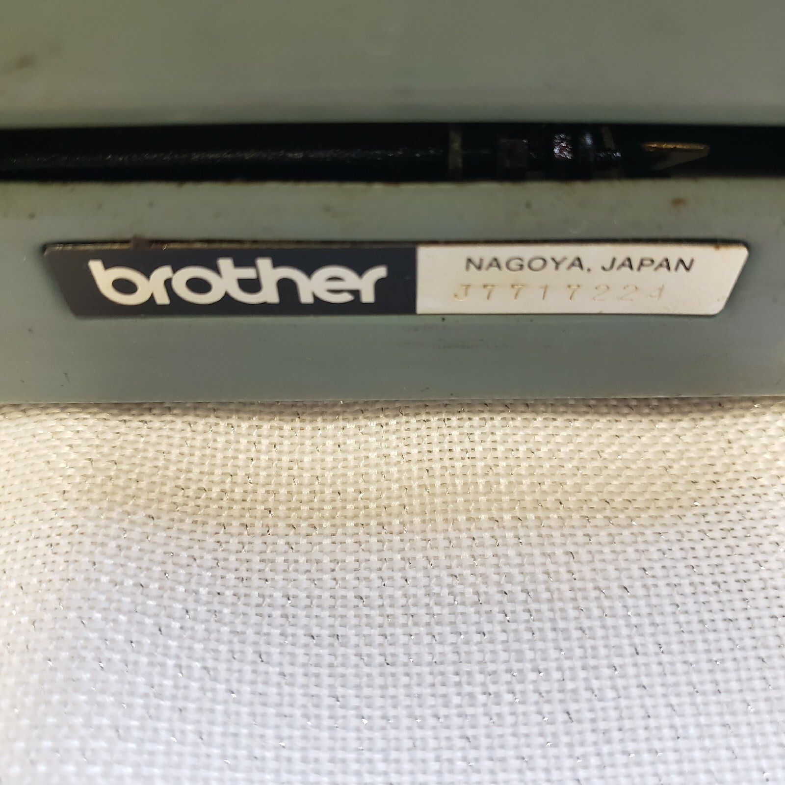Vintage Brother ster XL500 Portable Typewriter W/Case eBay