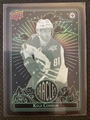 Kyle Connor 2024-25 Upper Deck Extended Oracles Rare Card
