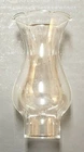 1 1/4" FITTER X 4 1/2"H CRIMP TOP MINIATURE CLEAR GLASS OIL LAMP CHIMNEY 66116J