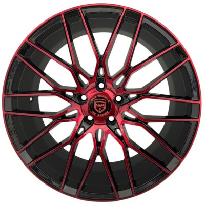 NS1 19 inch Black Red Rims fits JAGUAR X-TYPE 2002 - 2008