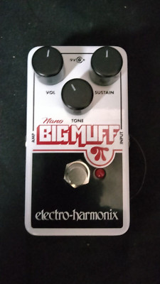 Electro-Harmonix Nano Big Muff Pi Distortion Fuzz Overdrive Guitar Effects Pedal