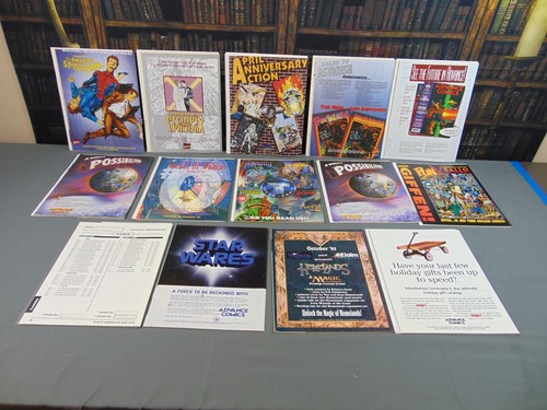 Lot of 14 ADVANCE COMIC ORDERBOOK 1994-1995 #62-83 w/ADULT SUPPLEMENTS Batman++ - Picture 9 of 14