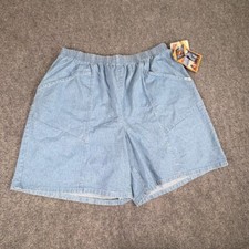 Vintage Chic Jeans Jackson Shorts 26 Blue Made in USA 90s Y2K Western Mom Denim