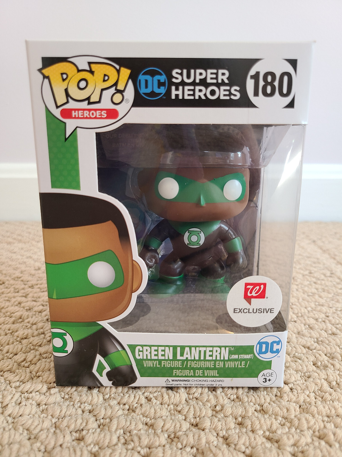 Funko Pop! Dc Super Heroes - Linterna Verde John Stewart #180 - Walgreens Ex