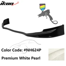 Fits 11-14 Acura TSX Painted #NH624P White Front Lower Bumper Lip Spoiler PU