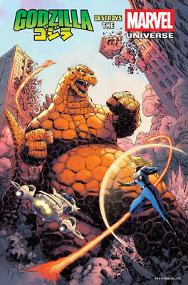 Godzilla Destroys The Marvel Universe #1 Thing Zilla CVR (07/16/2025)