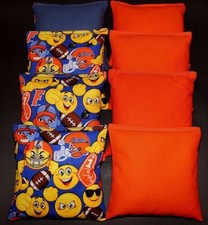 NEW EMOJI University of Florida Gators 8 Cornhole Bean Bags ACA Regulation