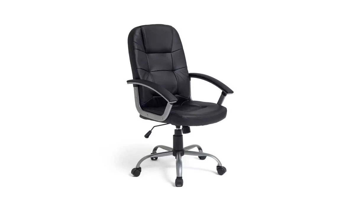 Argos Home Walker Height Adjustable Office Chair Black eBay