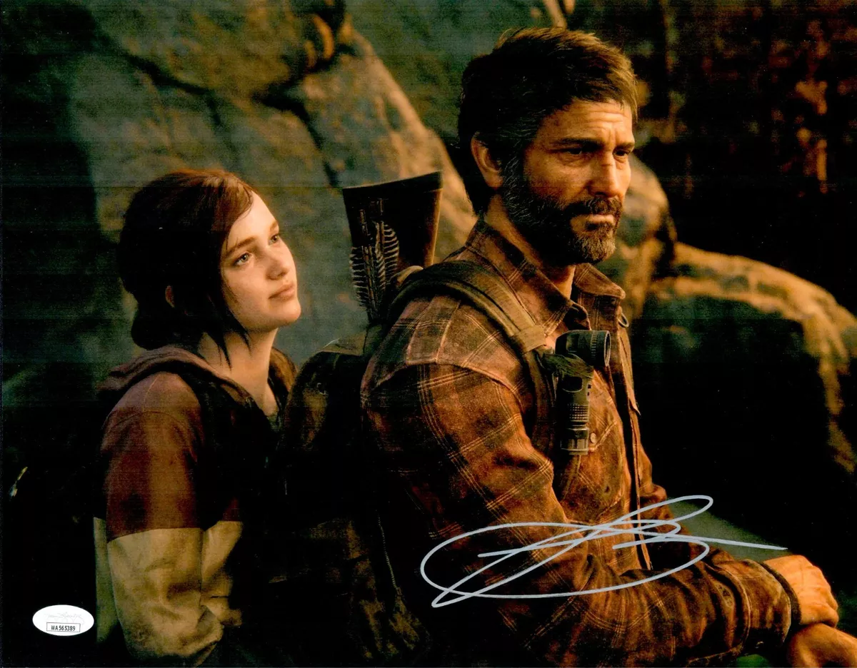 Troy Baker Signed 11x14 Last of Us Joel Authentic Autograph Photo JSA COA