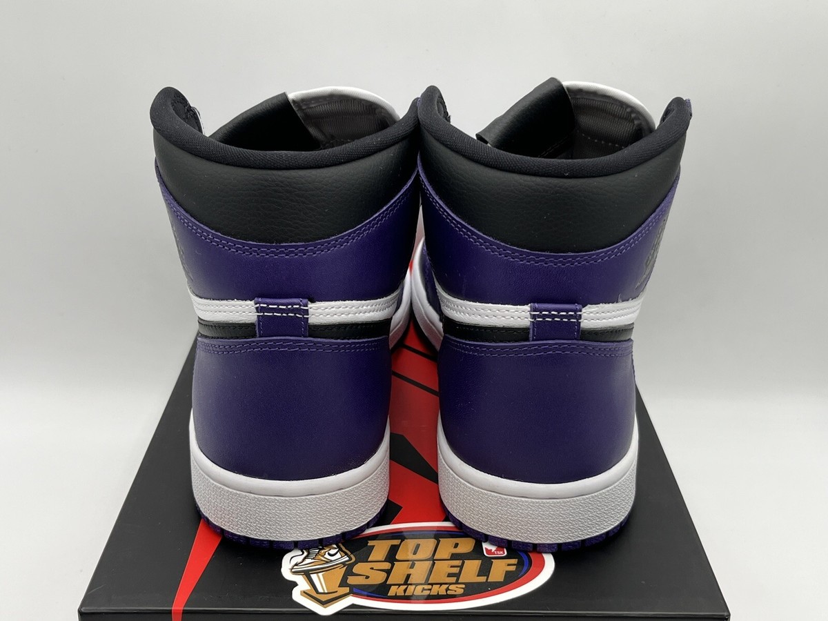 DS NEW NIKE AIR Jordan 1 Retro OG High Court Purple 2.0 Size DS NEW NIKE AIR Jordan 1 Retro OG High Court Purple 2.0 Size