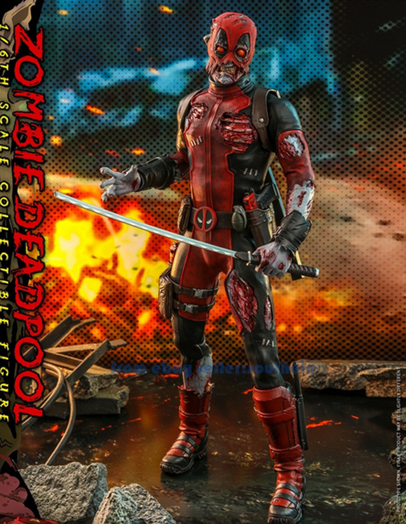 CMS06 ホットトイズ 1/6フィギュア　ゾンビ・デッドプール 1/6 ゾンビ・デッドプール『マーベル・コミック』 | 鉄道模型