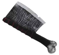German Butcher of Hanover Foam Cleaver for Costume or Cosplay Overall 13"