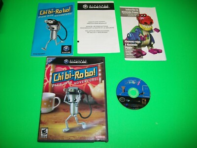 Chibi-Robo! (Nintendo GameCube, 2006) Complete - Rare!! - Great Condition! 