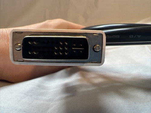 DVI-A (Analog, 12+5 Pin) to VGA Male-to-Male Cable Black, 6 Feet - Picture 4 of 6