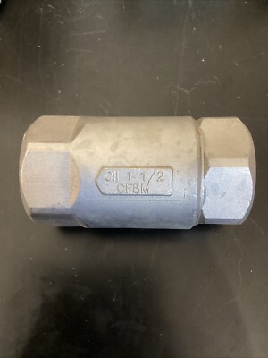 Conbraco  1-1/2'' Stainless Steel Ball Cone Spring Check Valve. 62-107-01 W17